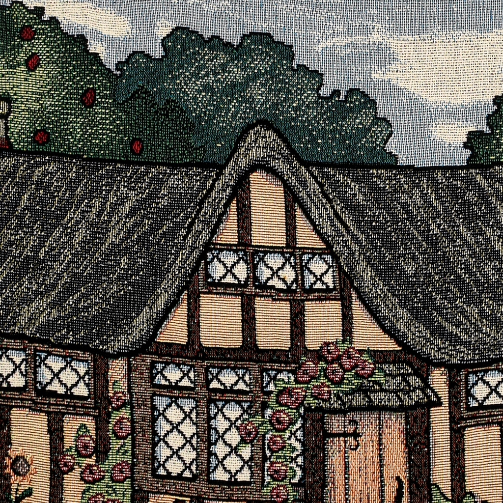 (MEASURE) Cottage Core Double Tapestry Zip Through