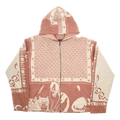 Pink Calico Cat Victorian Kitty Heritage Tapestry Coat