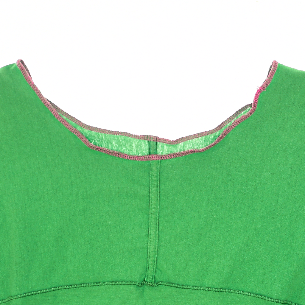 Watermelon Green Reversible Crop Top