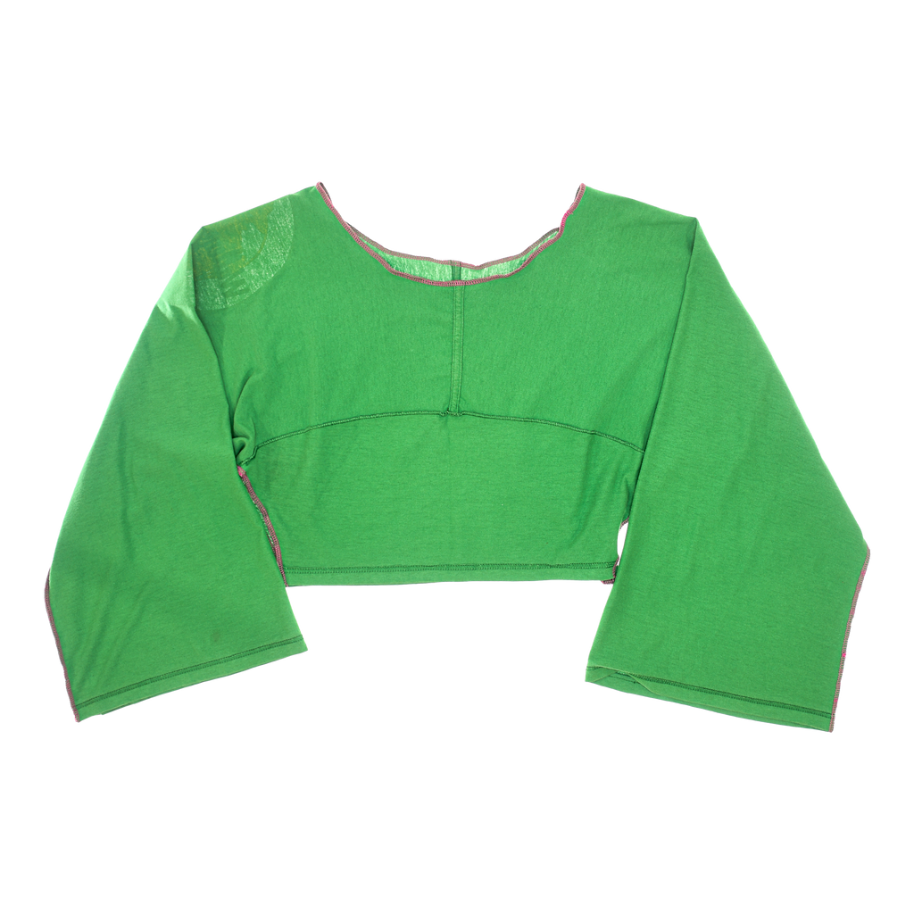 Watermelon Green Reversible Crop Top
