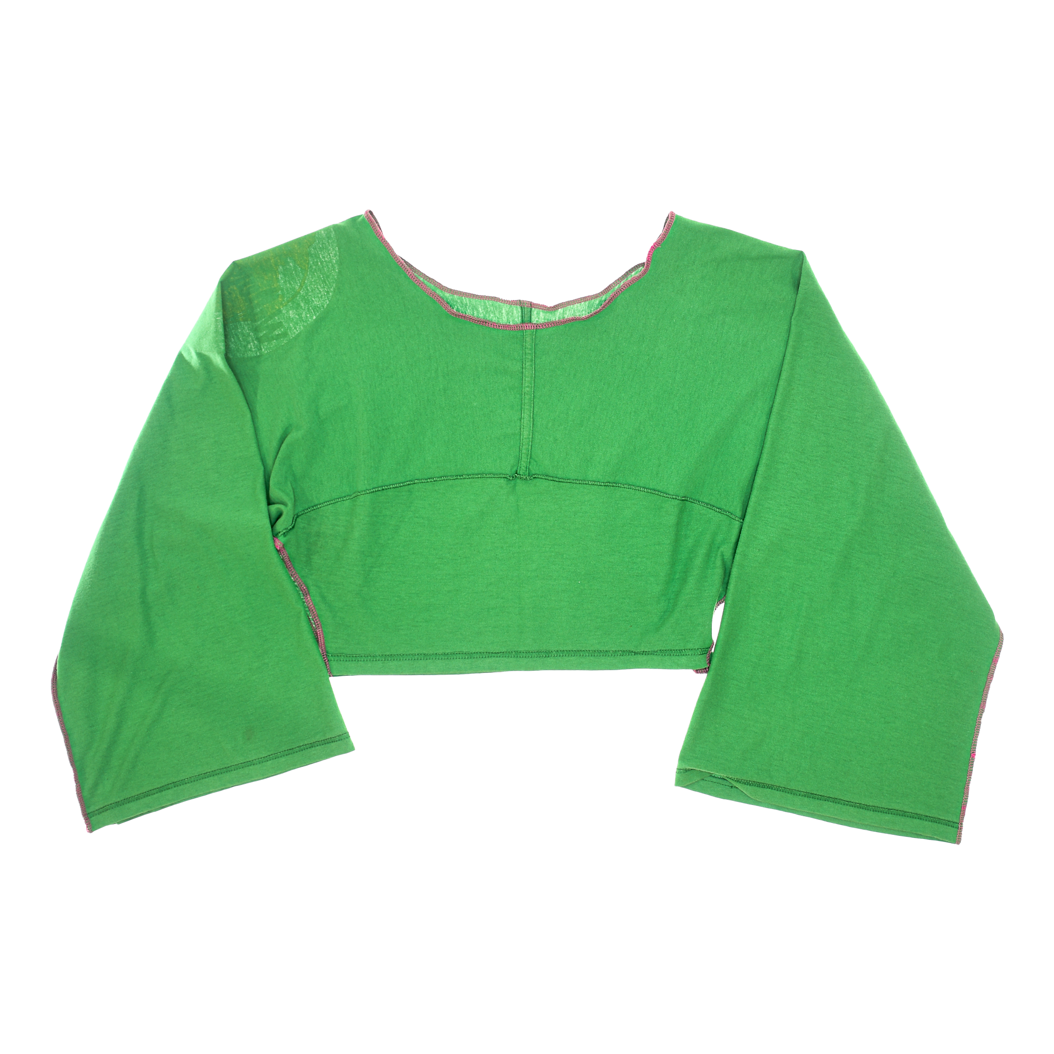 Watermelon Green Reversible Crop Top