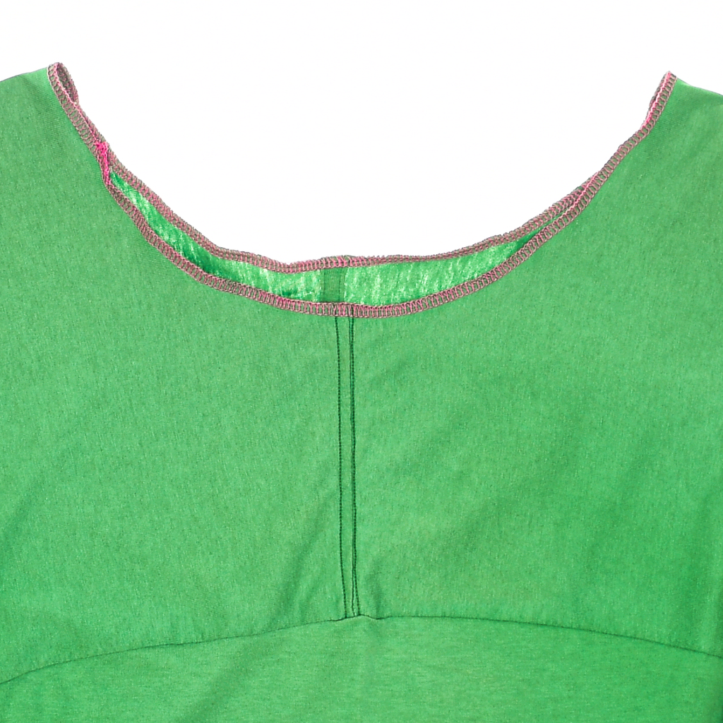 Watermelon Green Reversible Crop Top