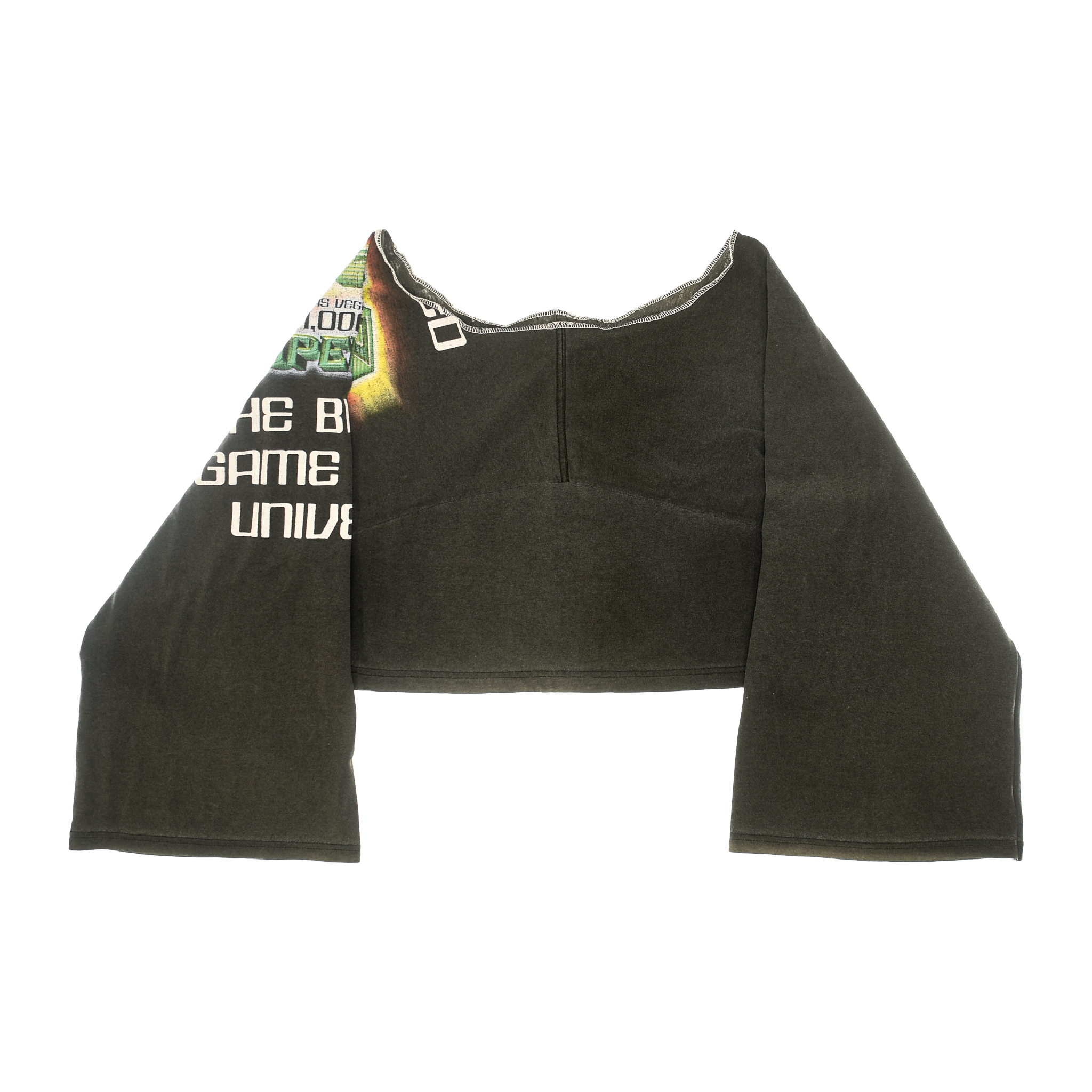Las Vegas Gaming Reversible Crop Top