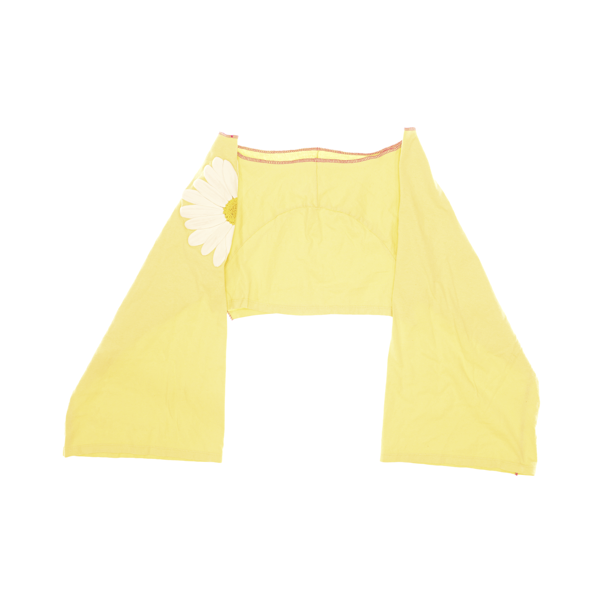Yellow Daisy Reversible Crop Top