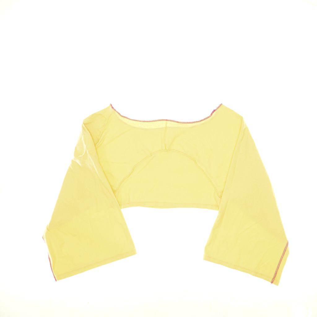Yellow Daisy Reversible Crop Top