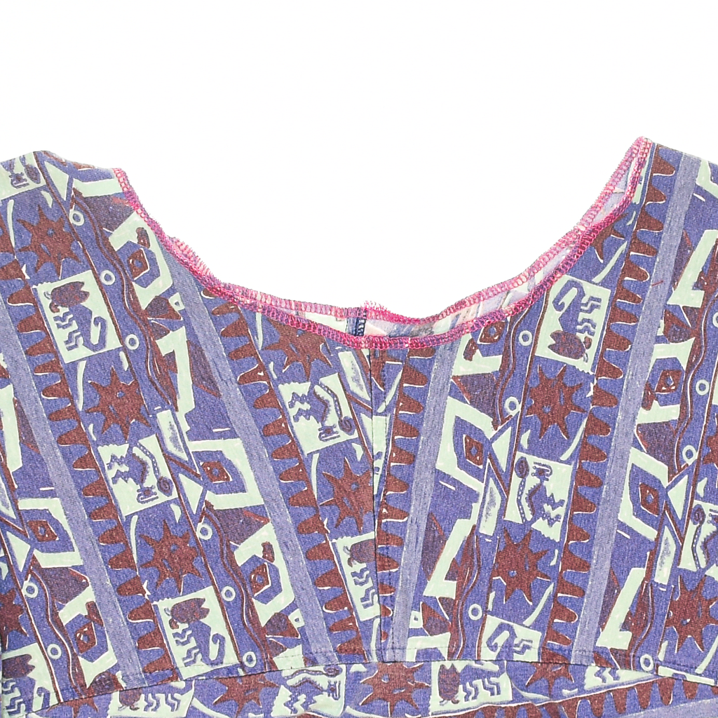 Southwest Print Reversible Crop Top