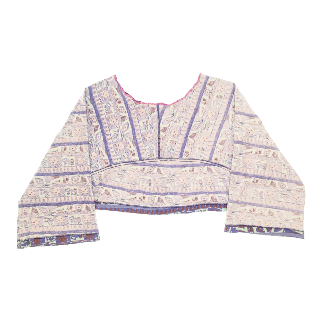 Southwest Print Reversible Crop Top