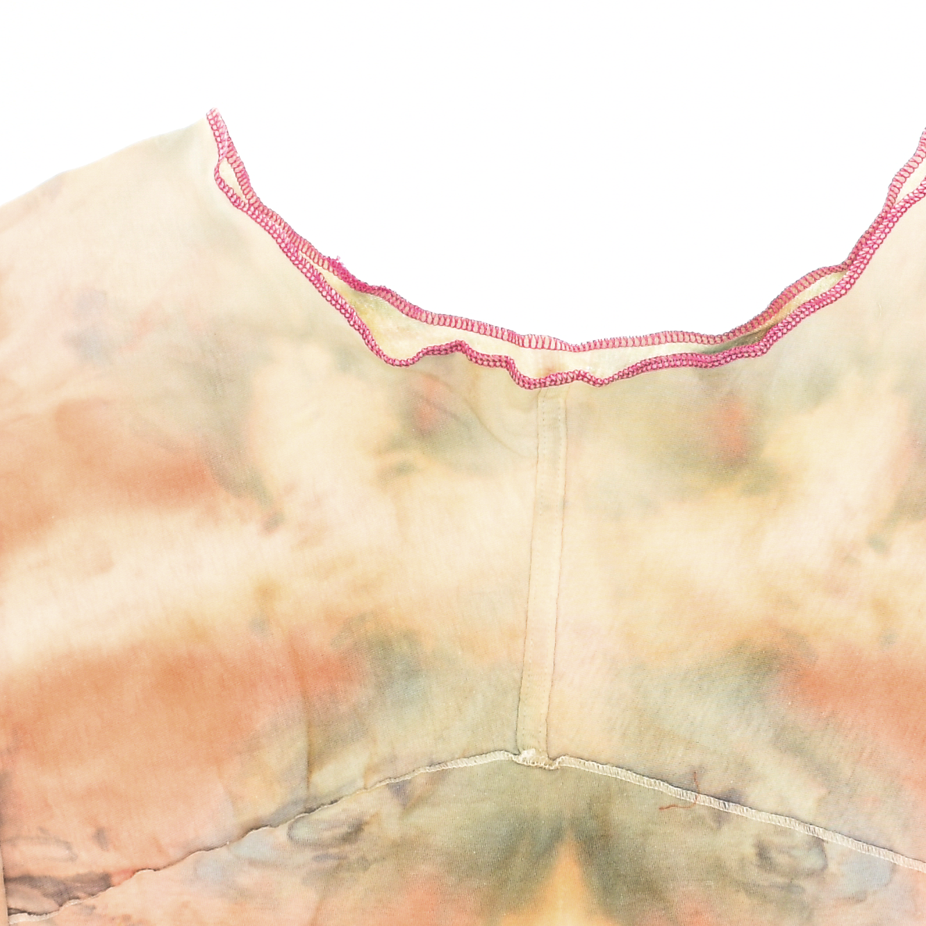 Puppy Dog Ice Dye Reversible Crop Top