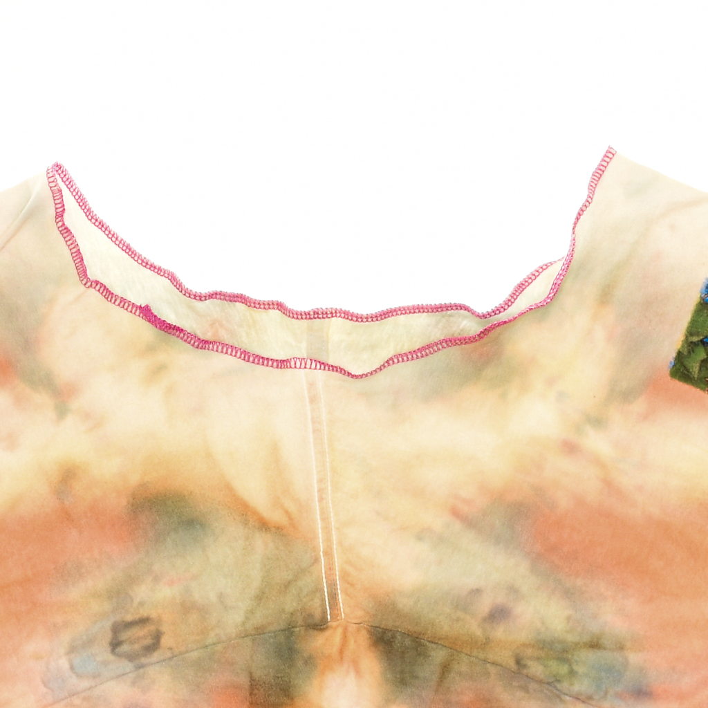 Puppy Dog Ice Dye Reversible Crop Top