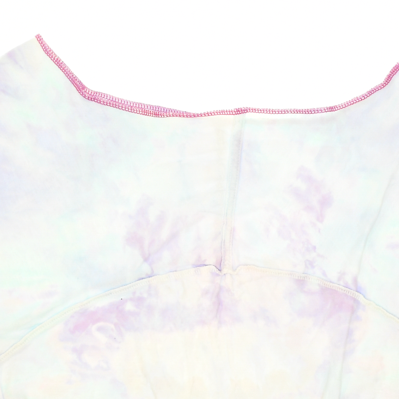 Pastel Tie Dye Reversible Crop Top
