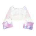Pastel Tie Dye Reversible Crop Top