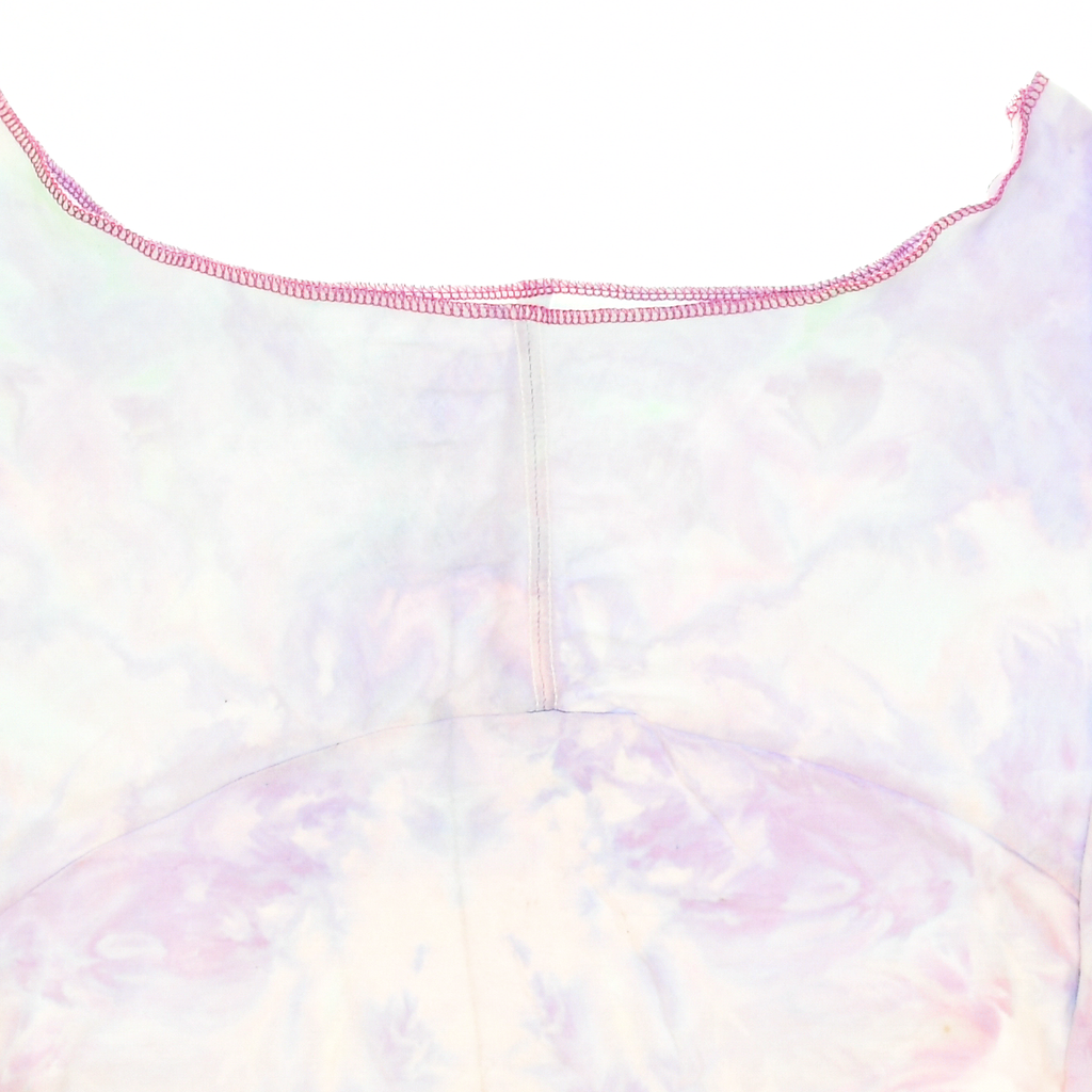 Pastel Tie Dye Reversible Crop Top