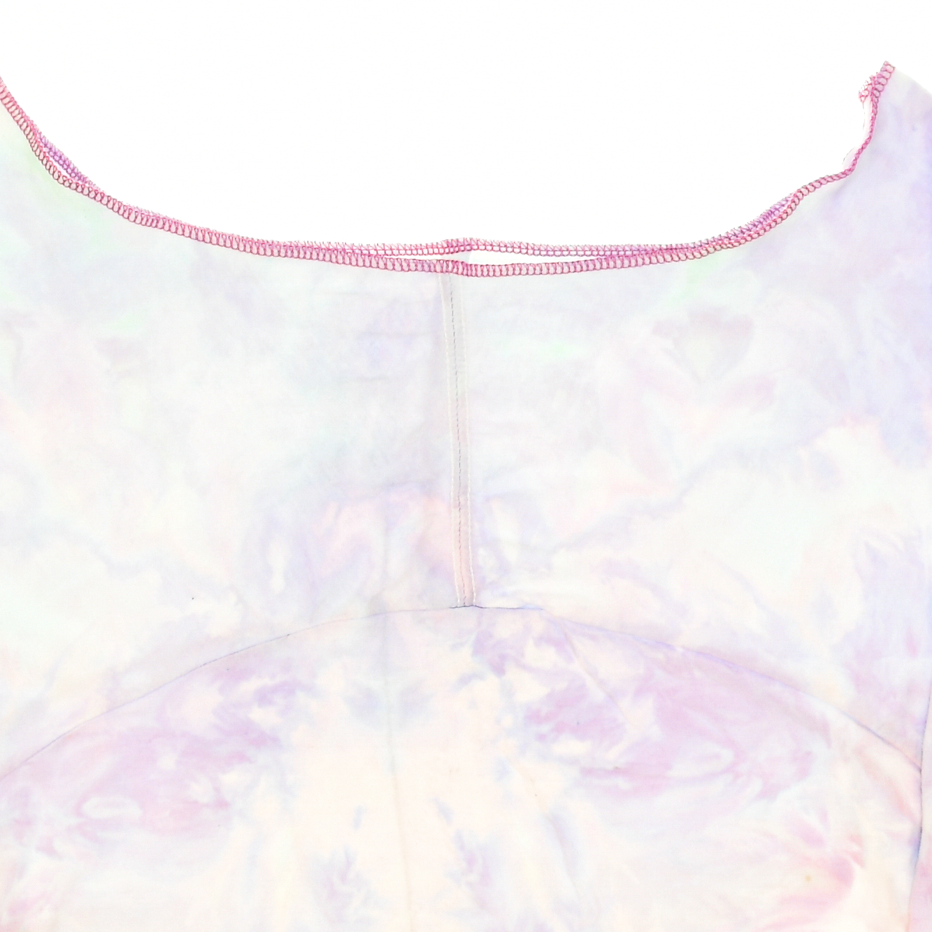 Pastel Tie Dye Reversible Crop Top