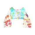 Vibrant Tie Dye Reversible Crop Top