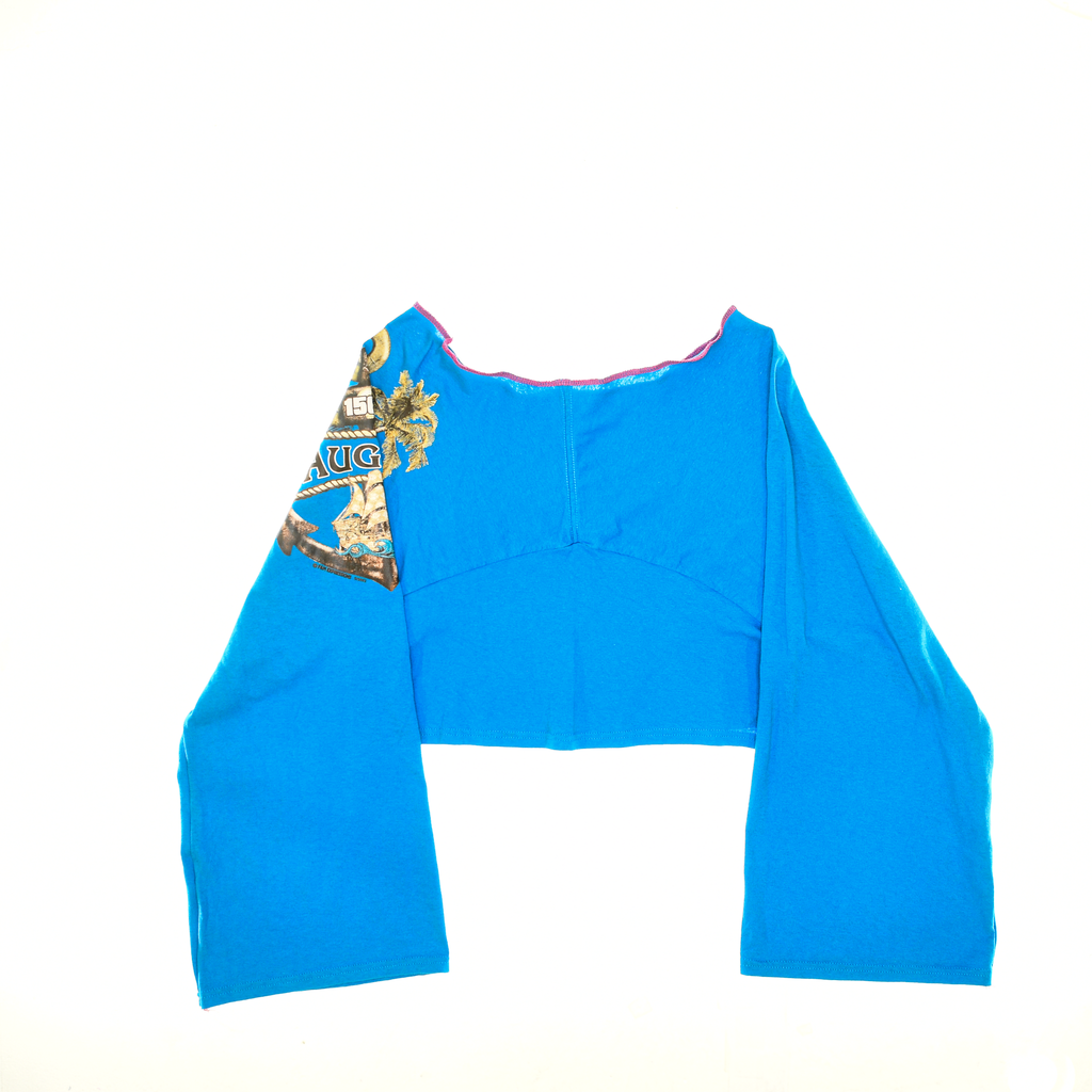 St. Augustine, FL Reversible Crop Top