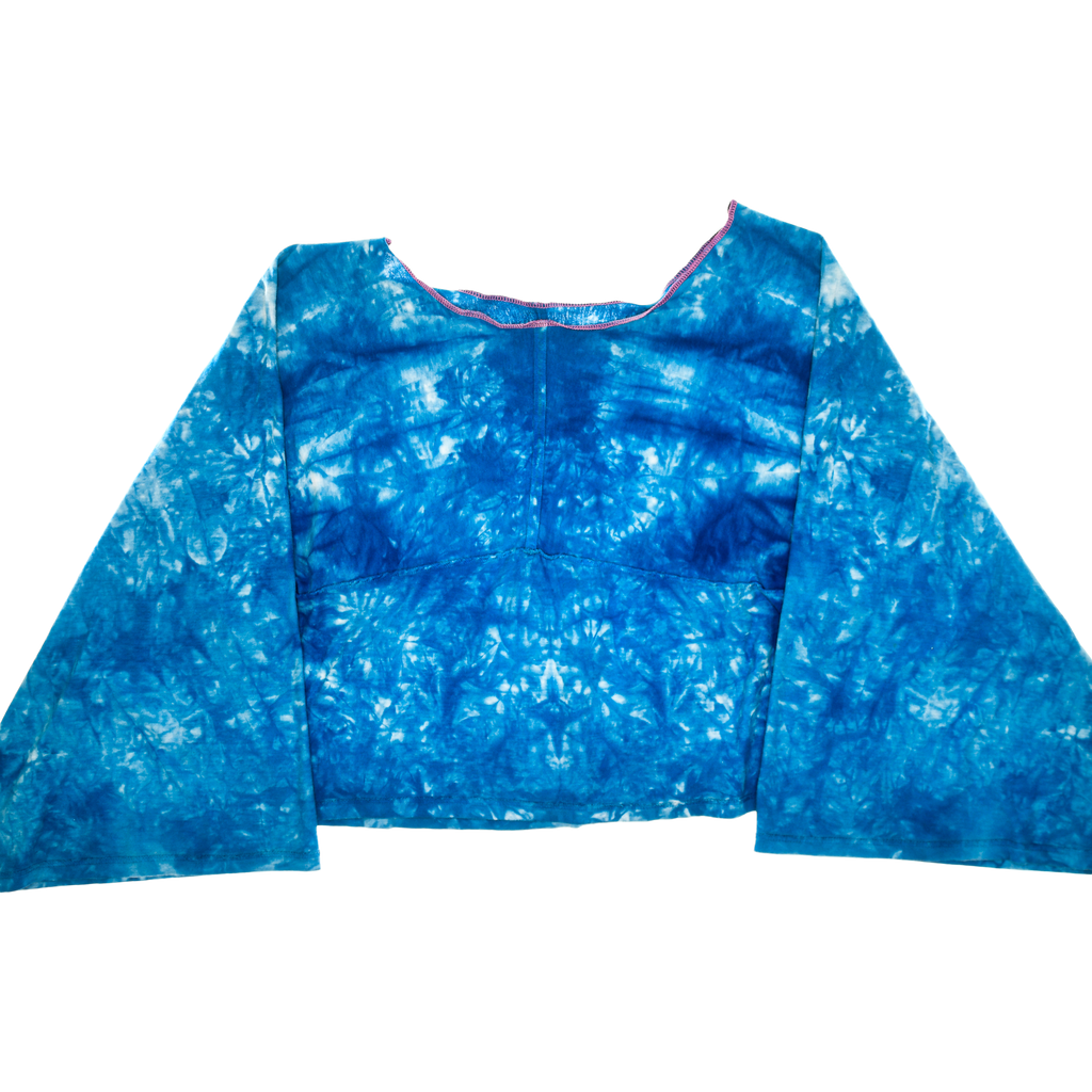 Blue Margaritaville Reversible Crop Top