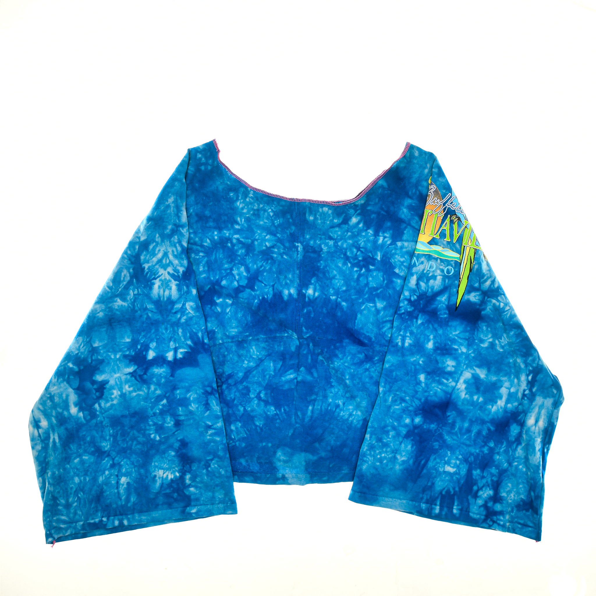 Blue Margaritaville Reversible Crop Top