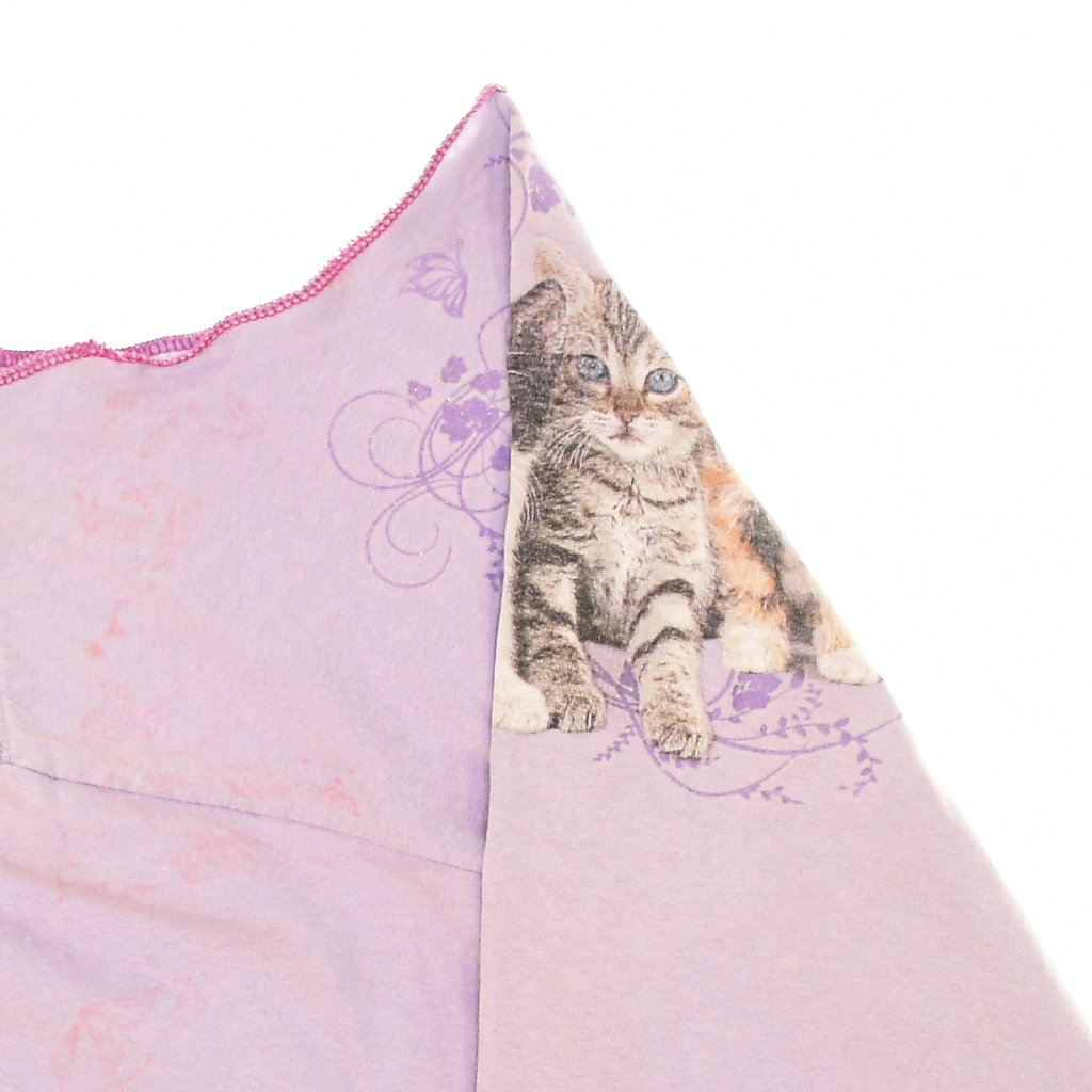 Sweet Kittens Reversible Crop Top
