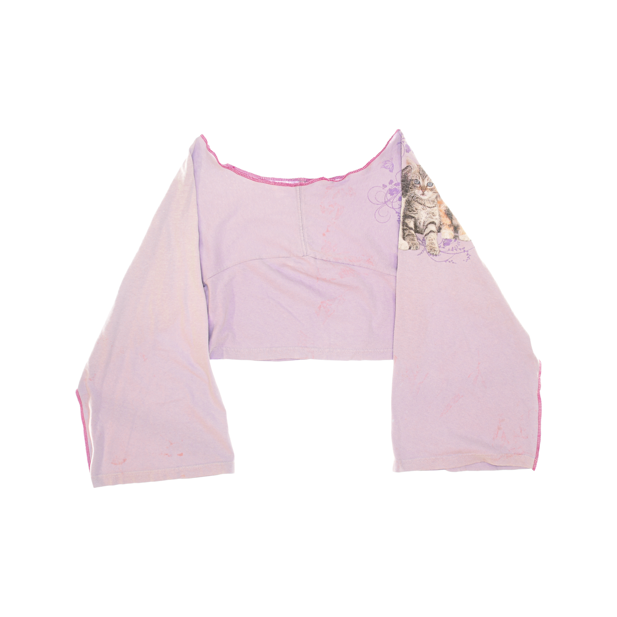 Sweet Kittens Reversible Crop Top