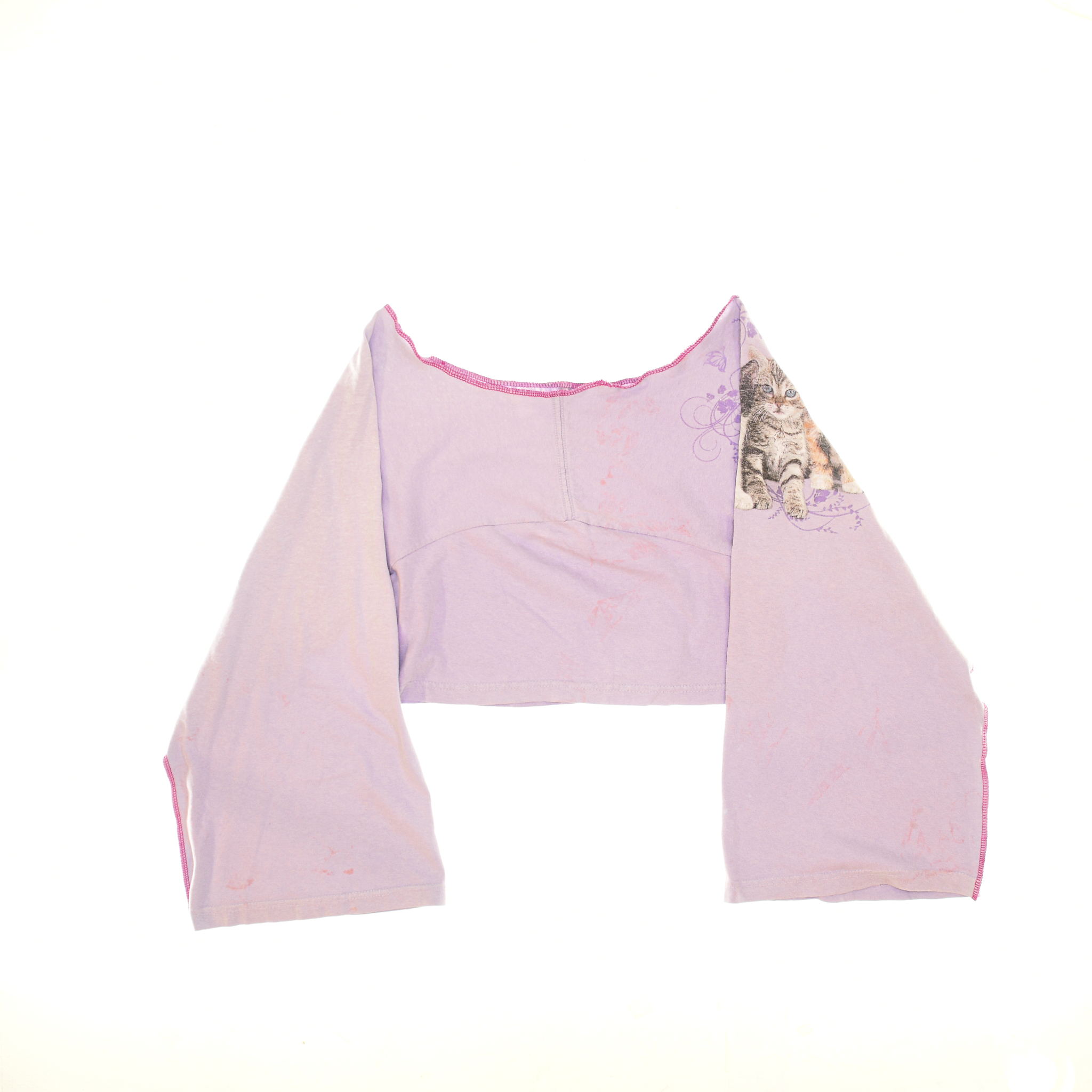 Sweet Kittens Reversible Crop Top
