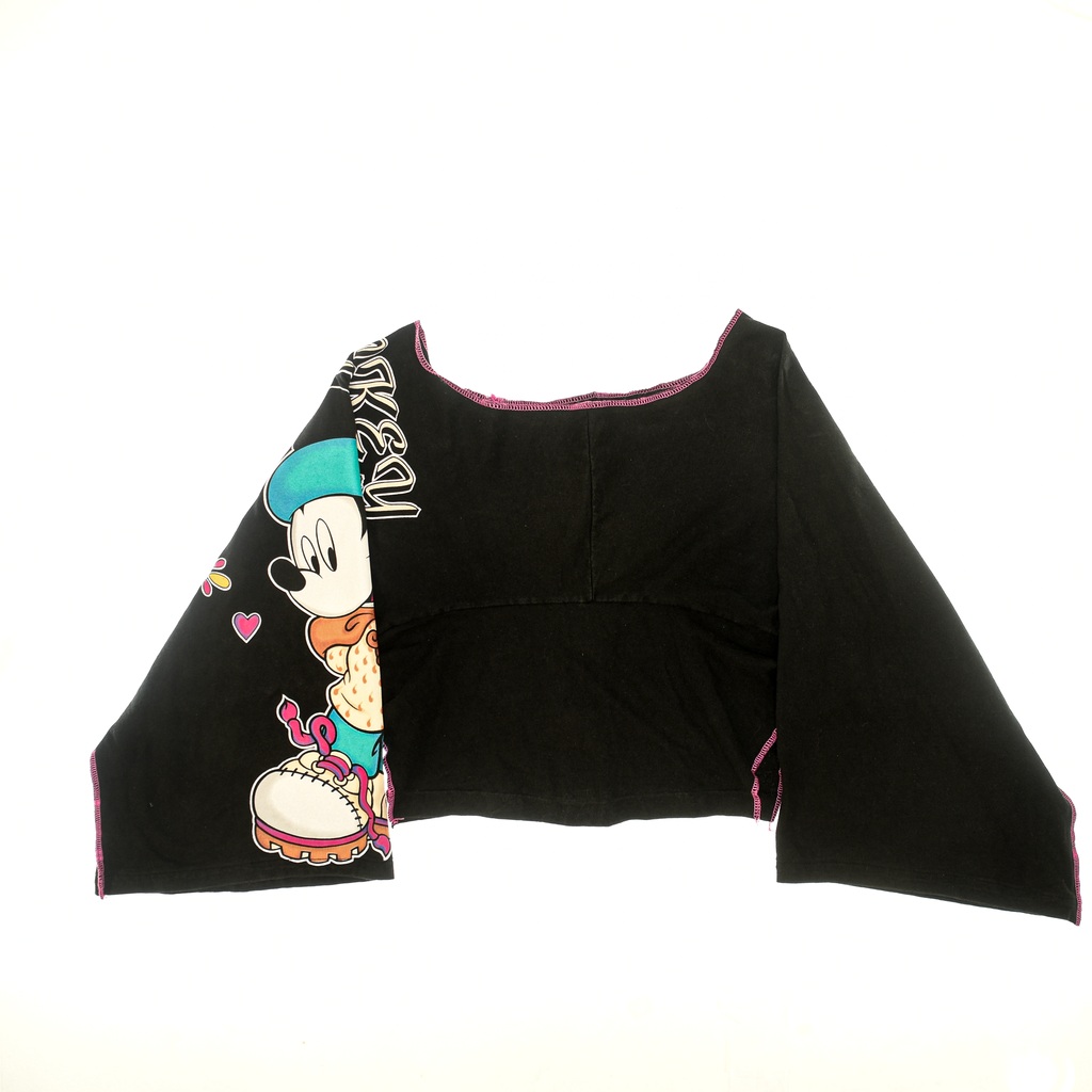 Mickey Mouse Reversible Crop Top
