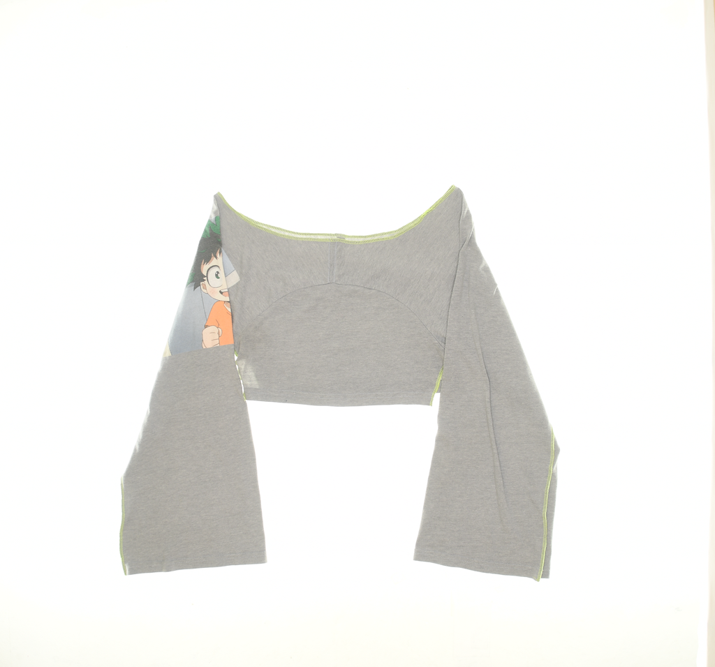 Anime Cartoon Reversible Crop Top