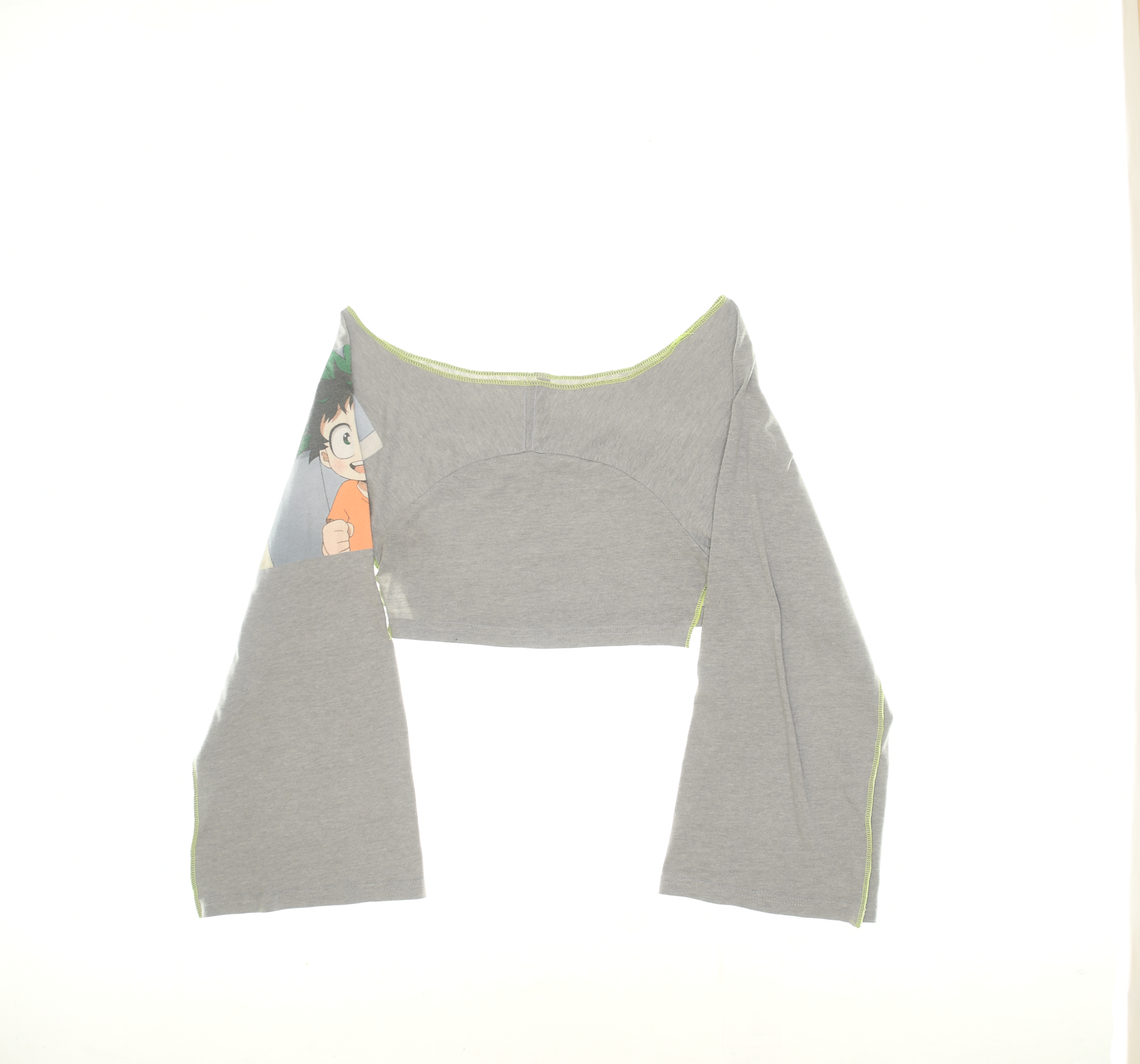 Anime Cartoon Reversible Crop Top