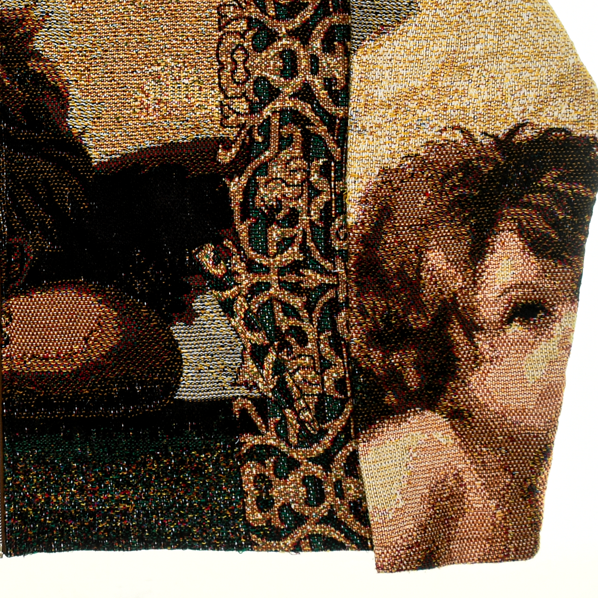 Cherubim Angel Double Tapestry Zip Through