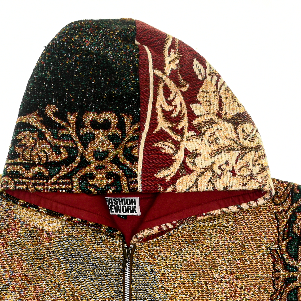 Cherubim Angel Double Tapestry Zip Through