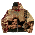 Cherubim Angel Double Tapestry Zip Through