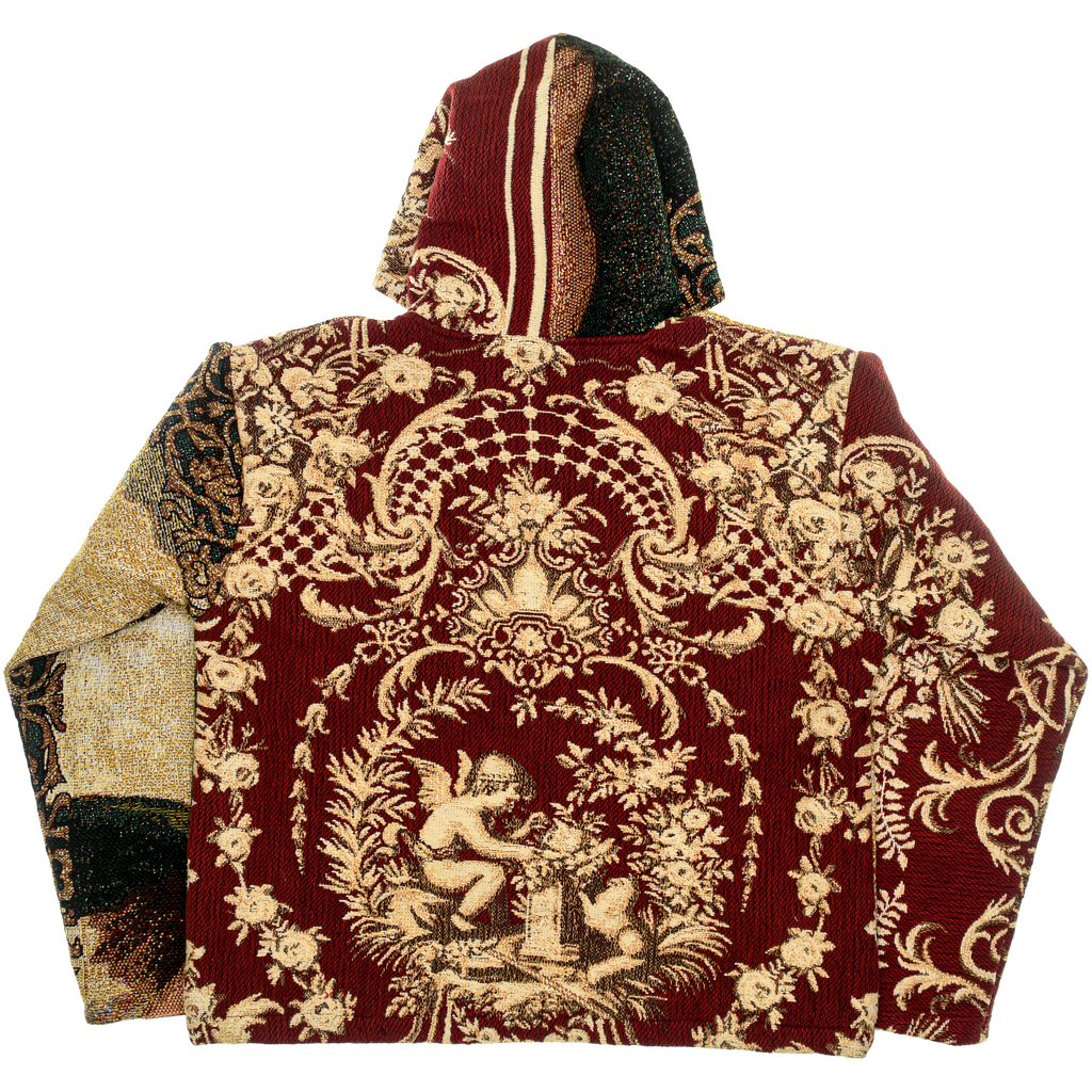 Cherubim Angel Double Tapestry Zip Through