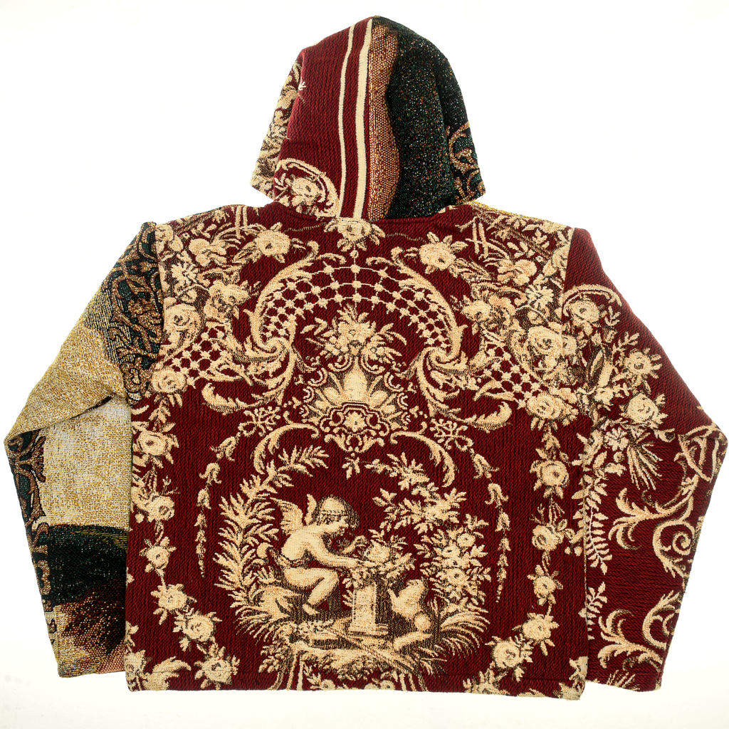 Cherubim Angel Double Tapestry Zip Through