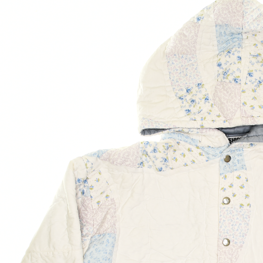 Baby Blue & Pink Floral Coastal Nomad Hoodie