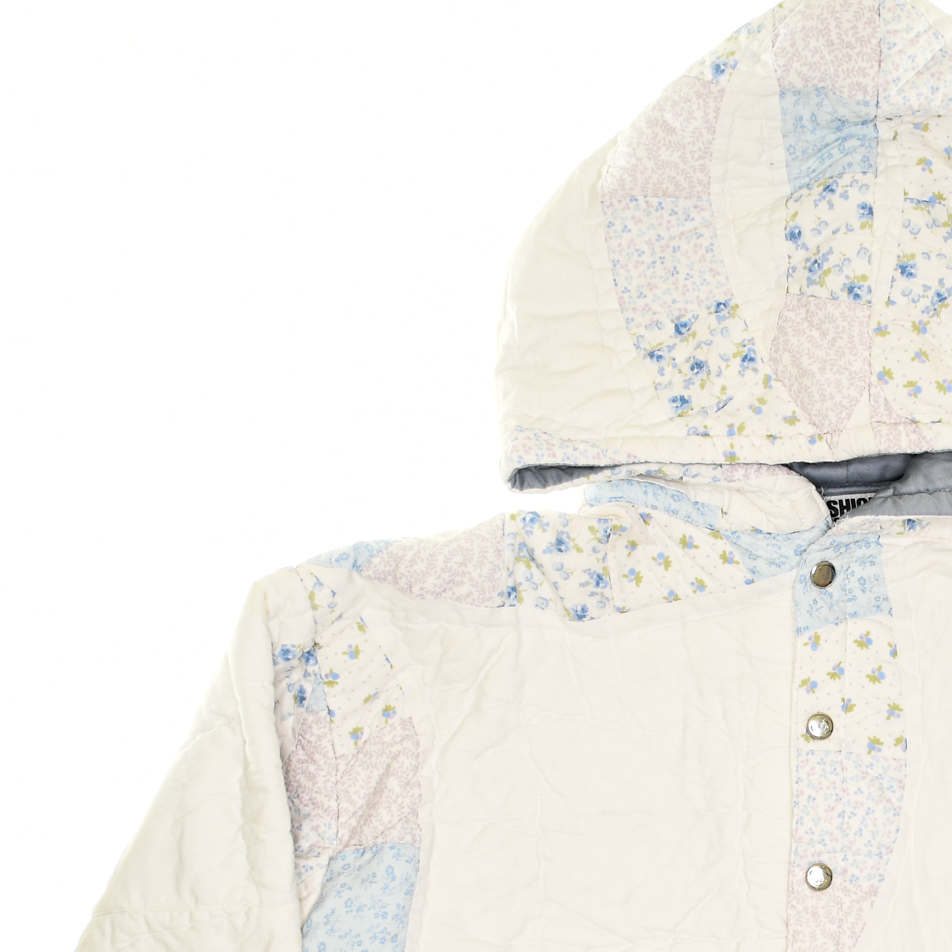 Baby Blue & Pink Floral Coastal Nomad Hoodie