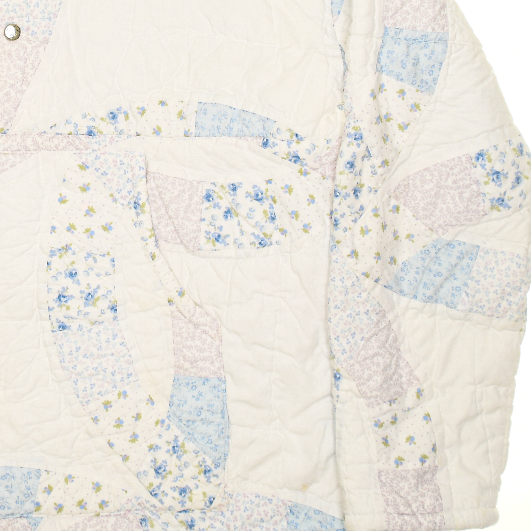 Baby Blue & Pink Floral Coastal Nomad Hoodie