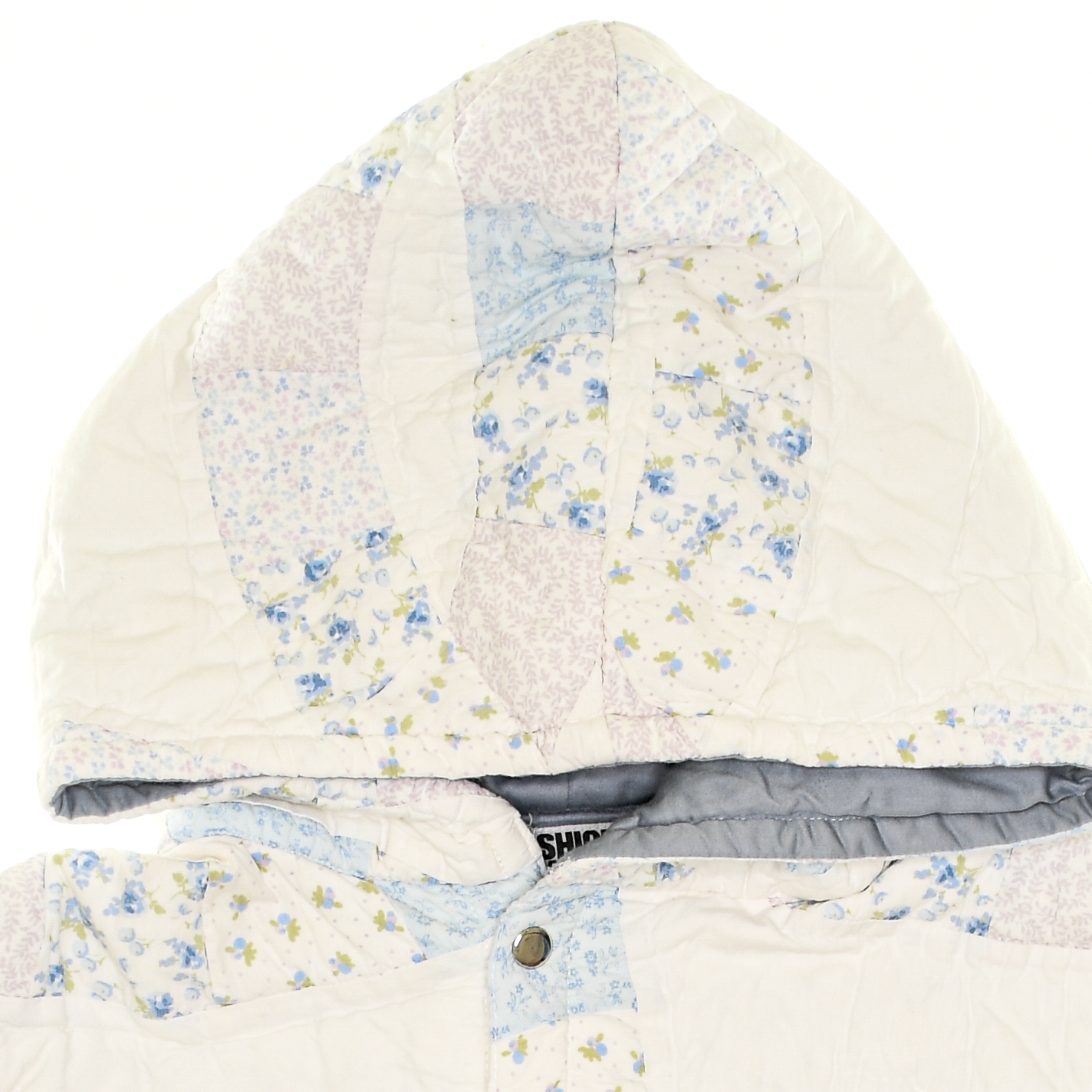 Baby Blue & Pink Floral Coastal Nomad Hoodie
