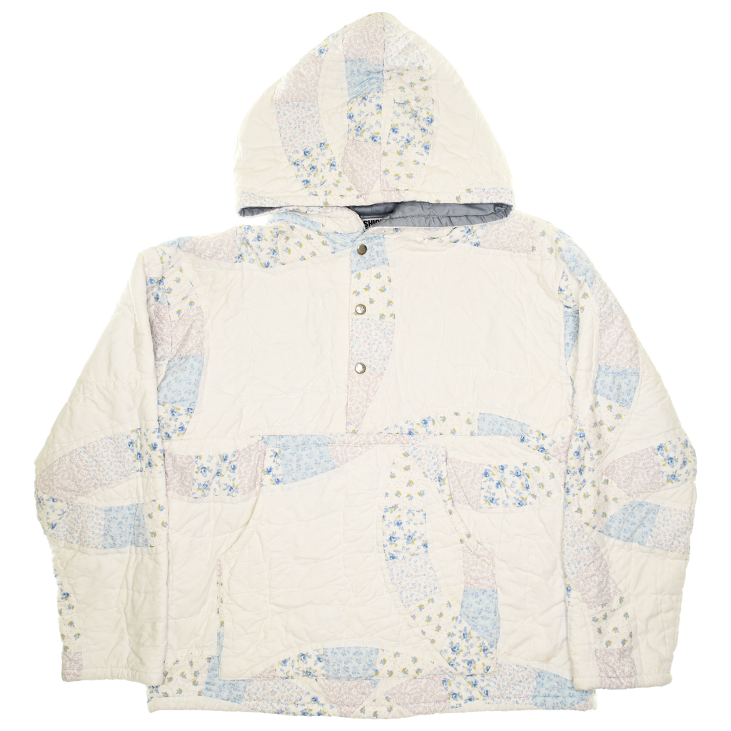 Baby Blue & Pink Floral Coastal Nomad Hoodie