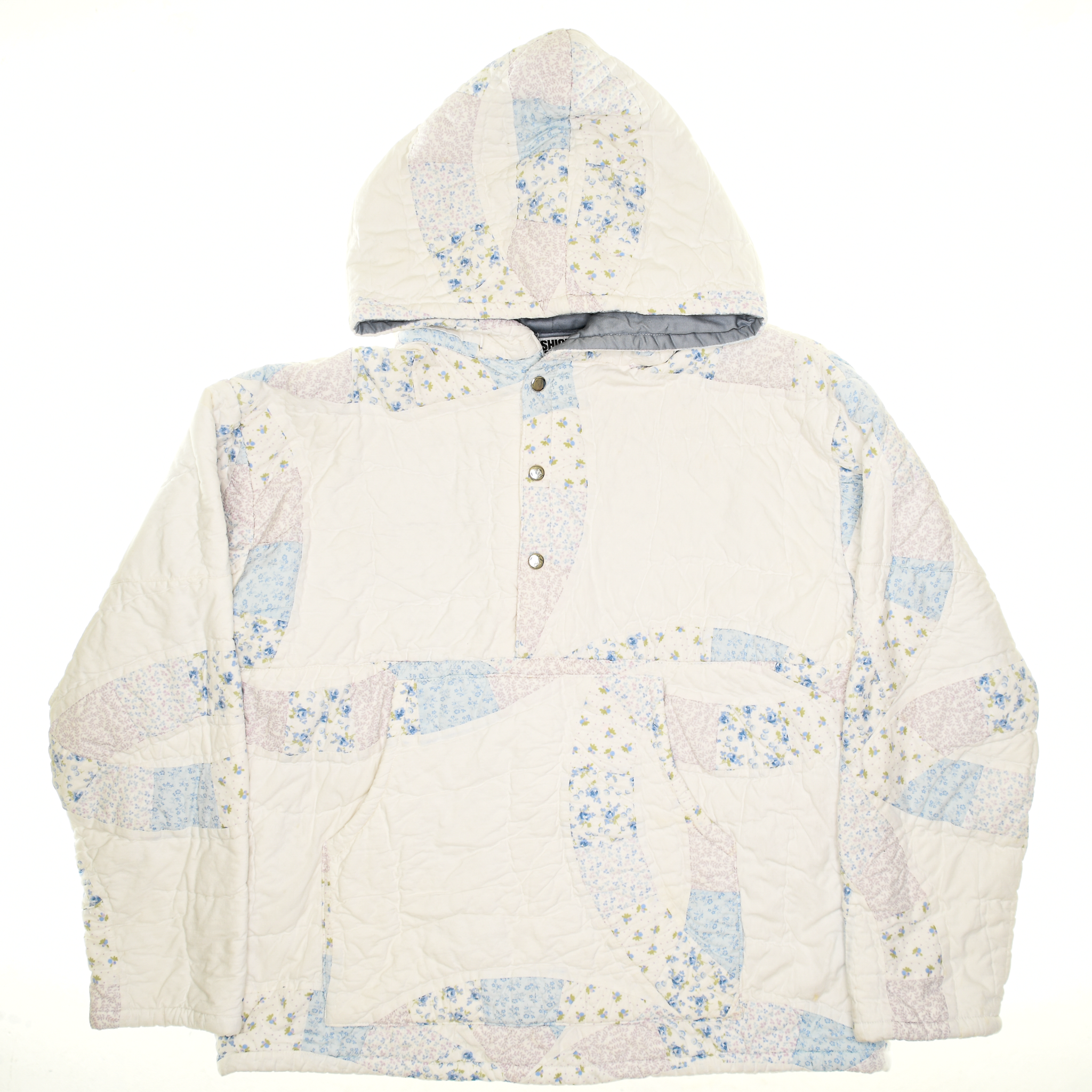 Baby Blue & Pink Floral Coastal Nomad Hoodie