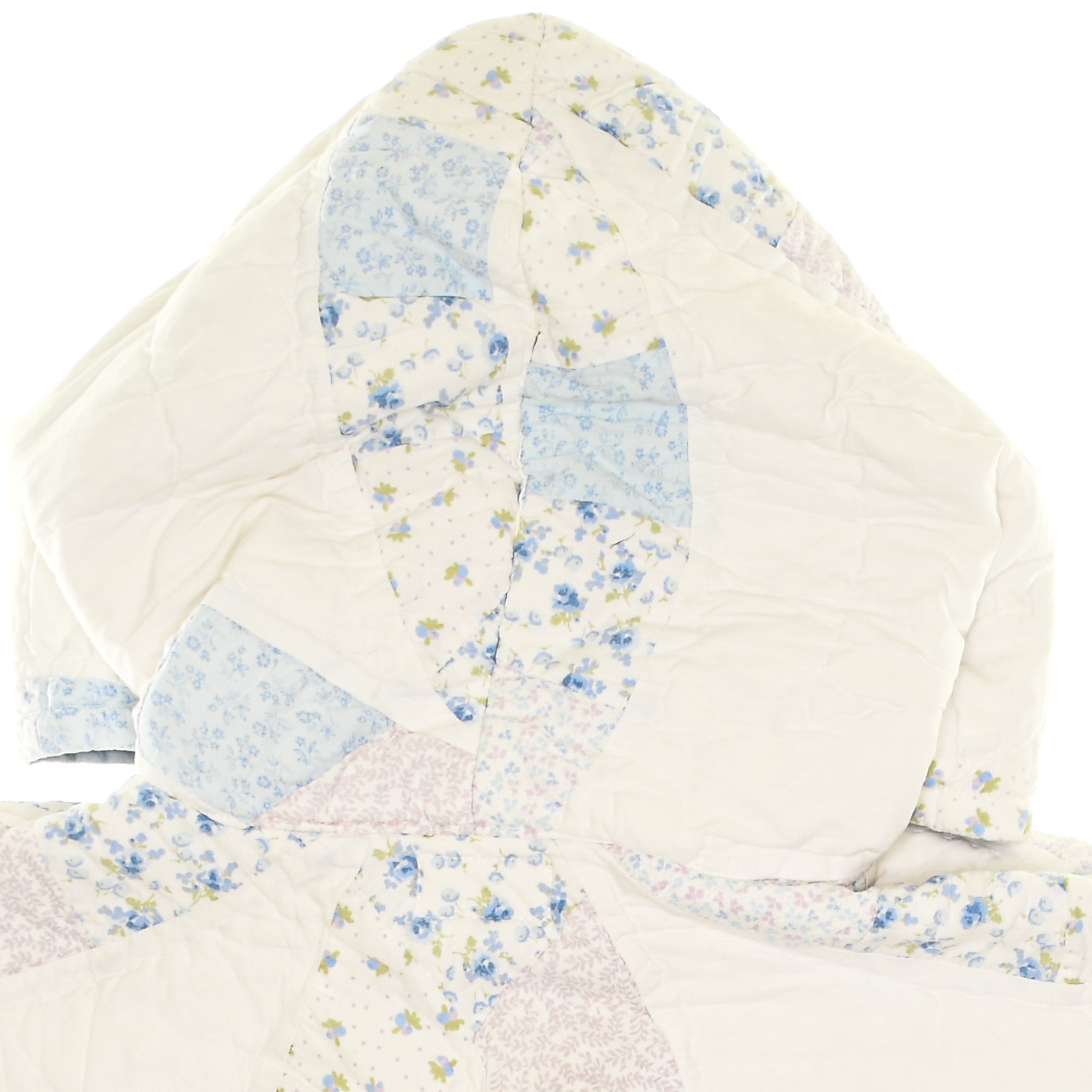 Baby Blue & Pink Floral Coastal Nomad Hoodie