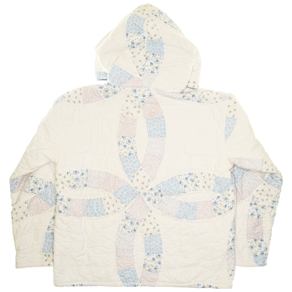 Baby Blue & Pink Floral Coastal Nomad Hoodie