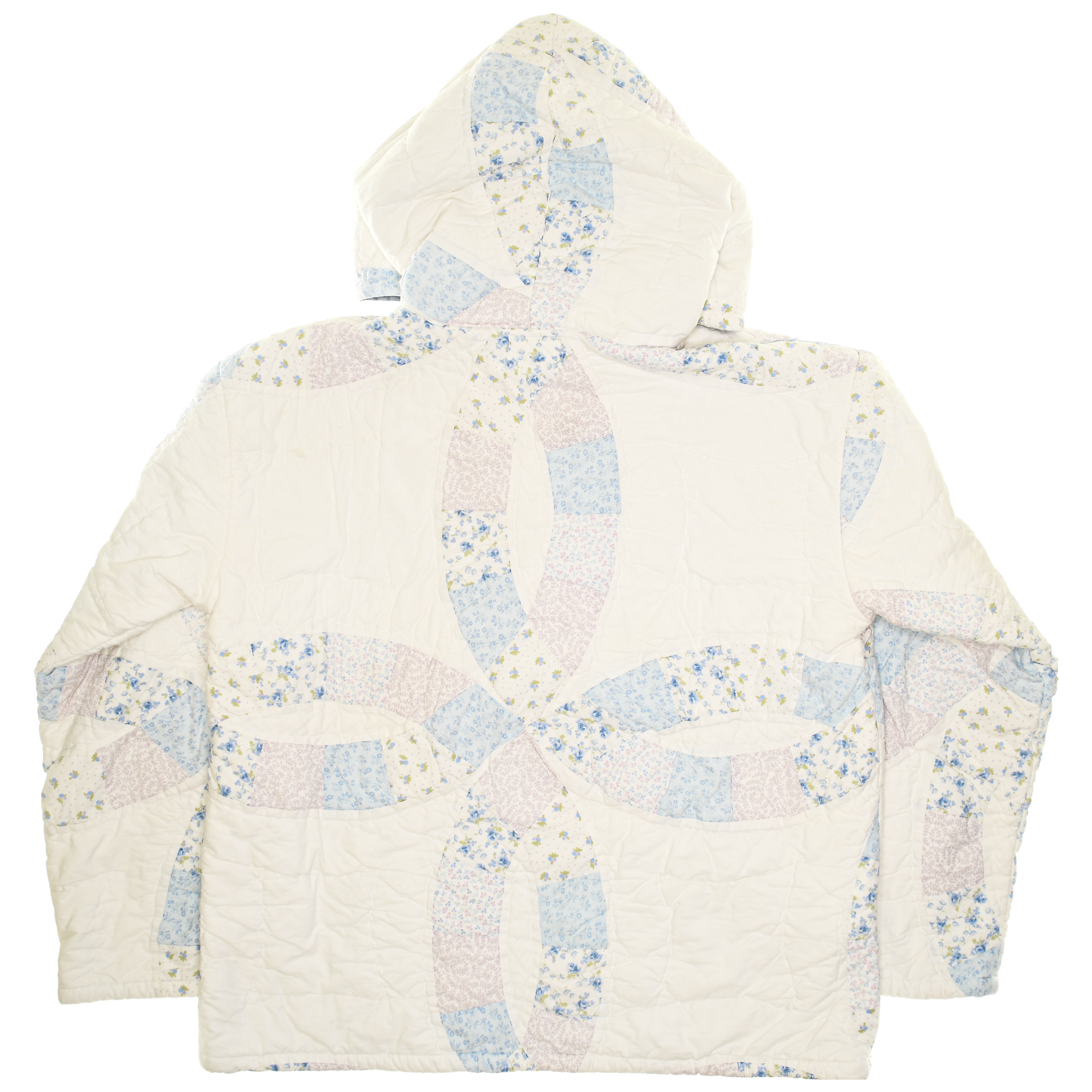 Baby Blue & Pink Floral Coastal Nomad Hoodie