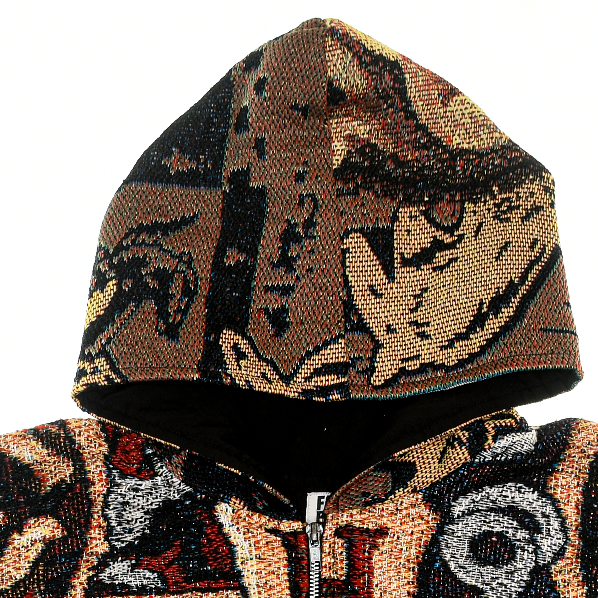 Hufflepuff House Double Tapestry Zip Through