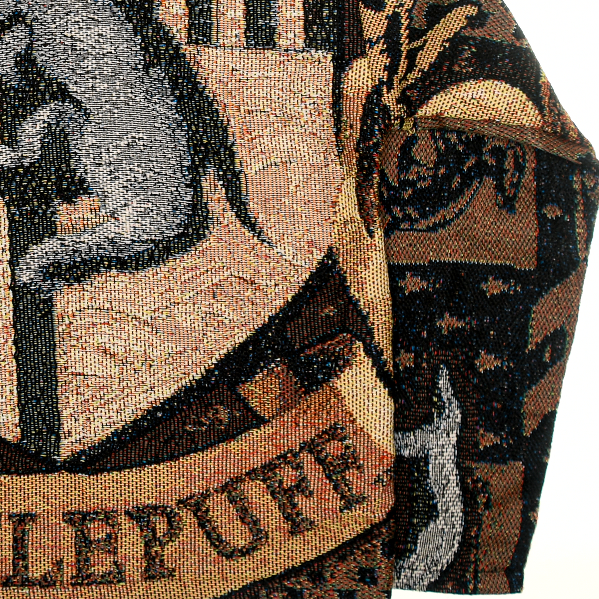 Hufflepuff House Double Tapestry Zip Through