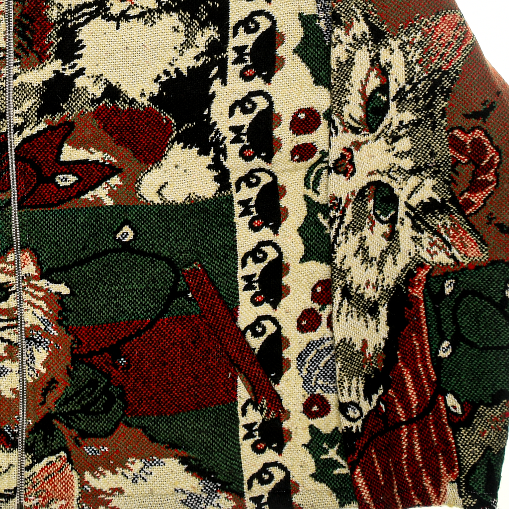 Christmas Kitty Tapestry Heritage Coat