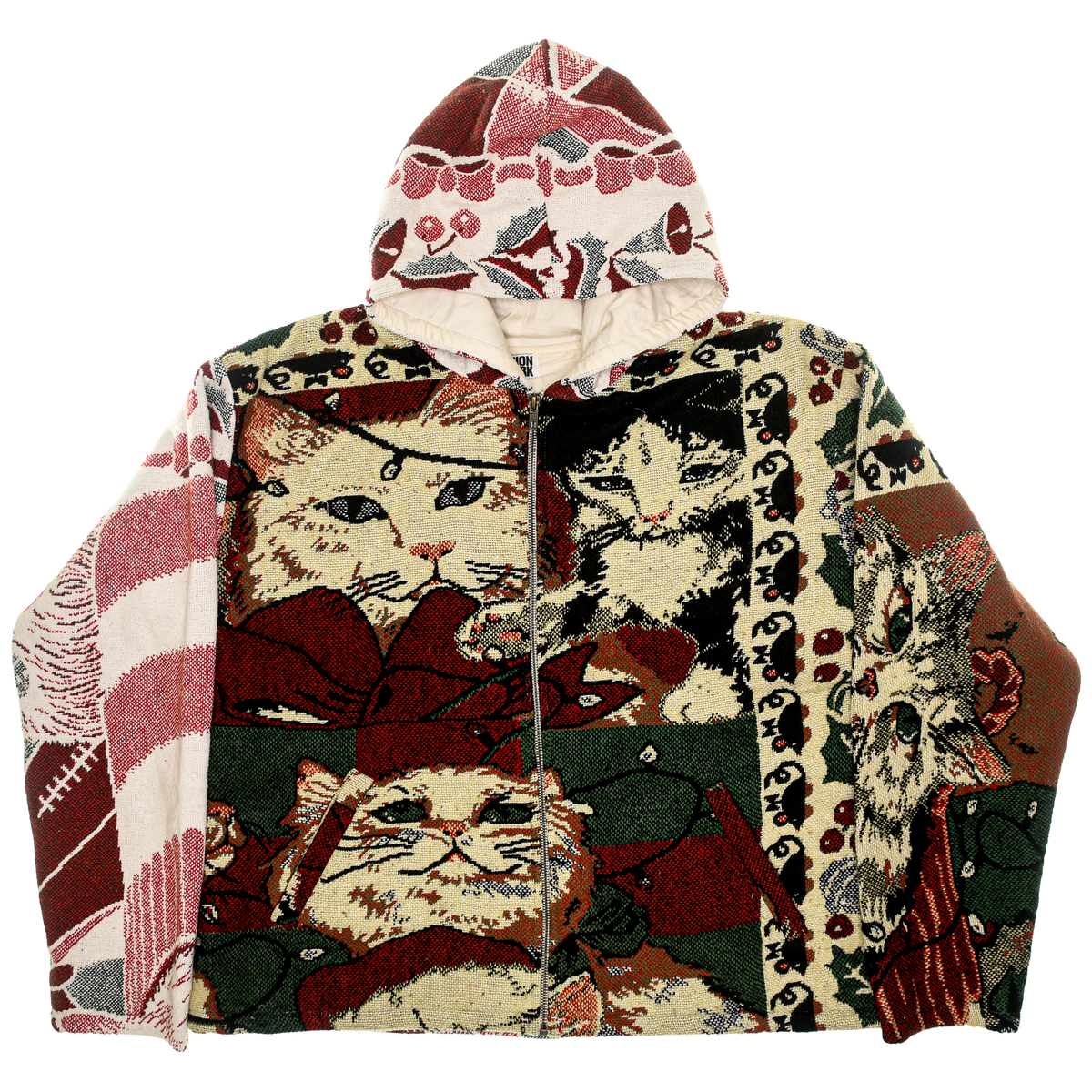 Christmas Kitty Tapestry Heritage Coat