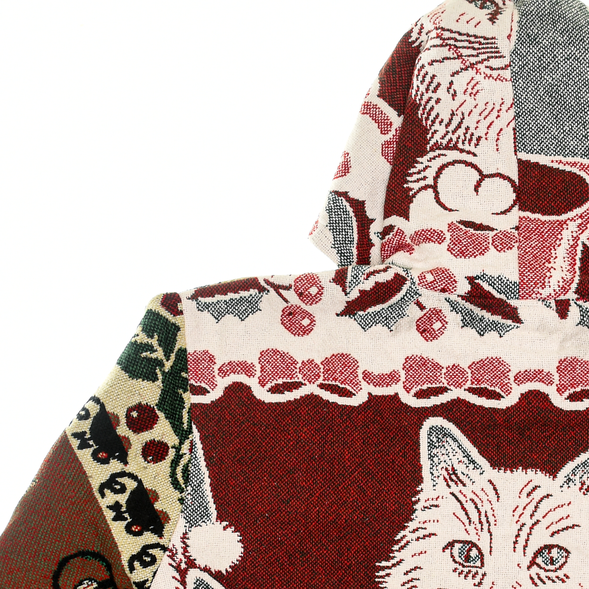 Christmas Kitty Tapestry Heritage Coat
