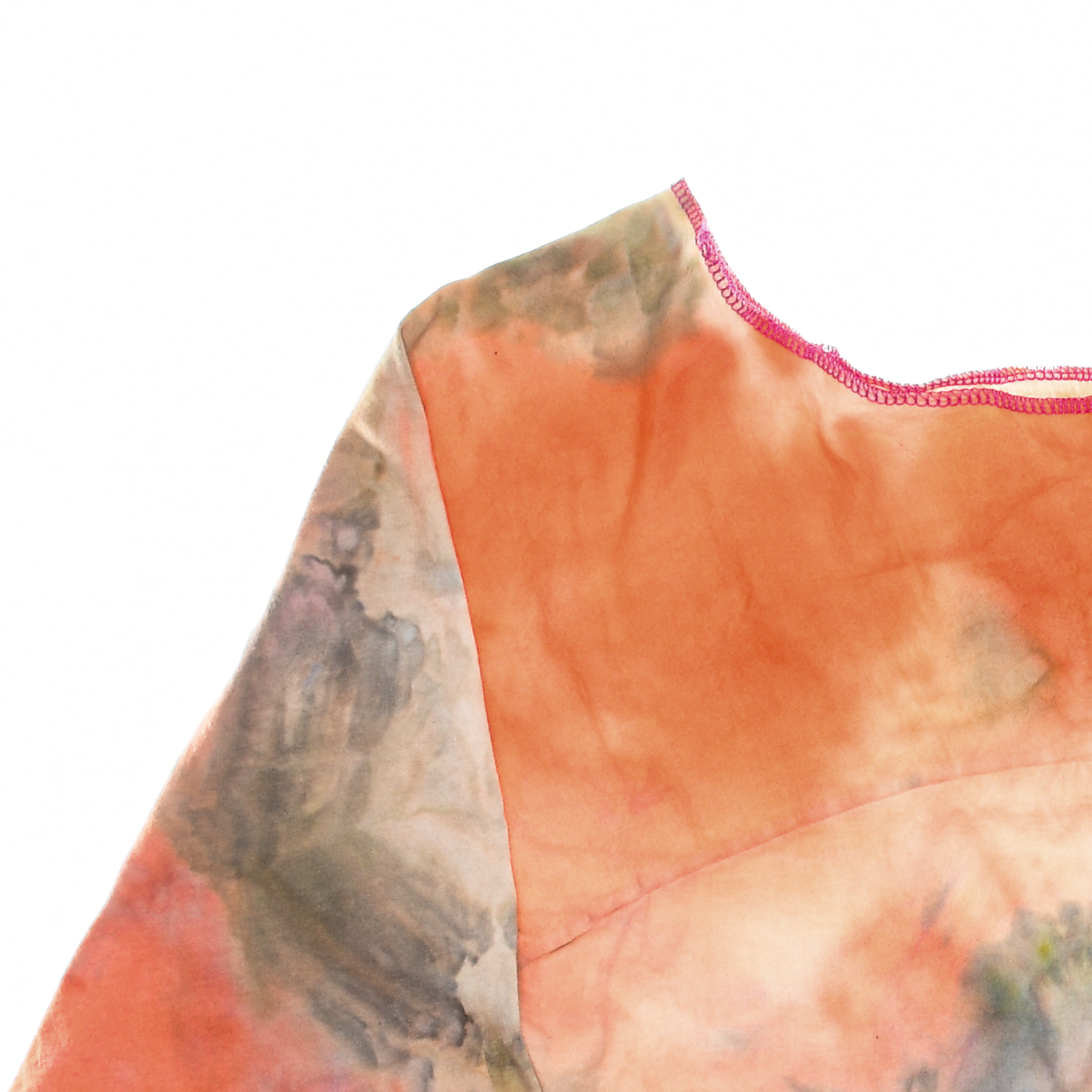Bright Ice Dye Reversible Crop Top