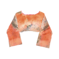 Bright Ice Dye Reversible Crop Top
