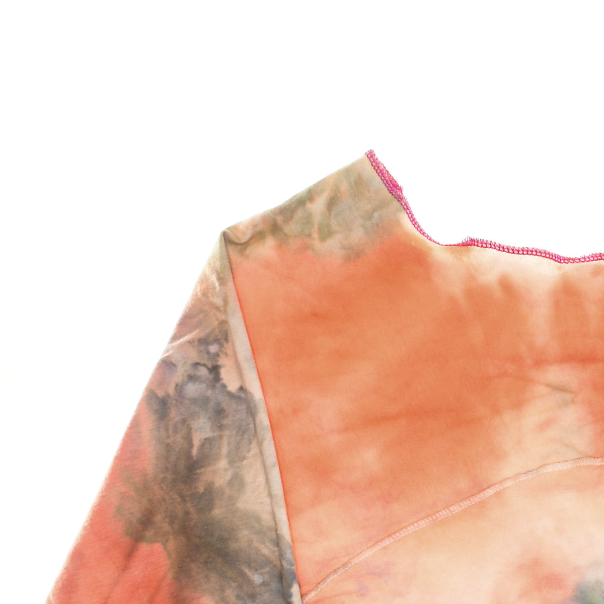 Bright Ice Dye Reversible Crop Top