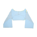 Light Blue Owl Reversible Crop Top